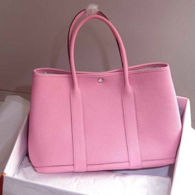 HERMES エルメス ガーデンパーティ 36 PM エトープ ネゴンダ(オールレザー型押し)GardenPartyBag009