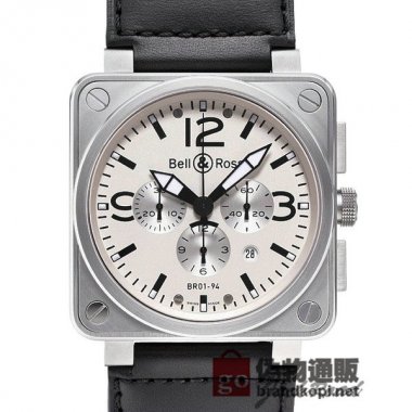 BELL＆ROSS ベル＆ロス 時計 BR01-94 クロノグラフ【BR01-94W-CA】 BR01-94 Chronogr