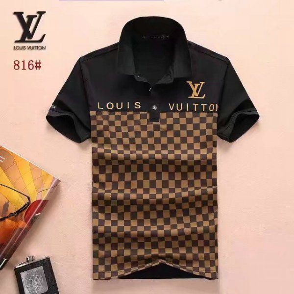 人気ブランド ポロシャツ メンズ 半袖 ビジネス 折り襟 Tシャツ polo047