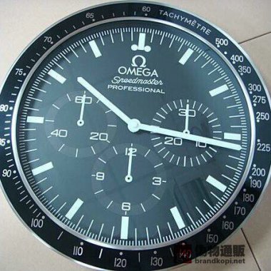 ☆OMEGA オメガ 壁掛け時計 展示用掛け時計で安価な電波掛時計 インテリア＆キッチン のお洒落な掛け時計 上品☆GZ042