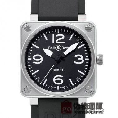BELL＆ROSS ベル＆ロス 時計 BR01-92 オートマティック【BR01-92B-CA】 BR01-92 Automa