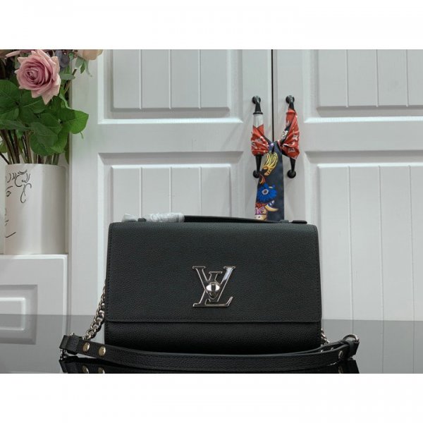 ルイヴィトン バッグ LOUIS VUITTON ロッククラッチ LV LOCKME CLUTCH M56087a