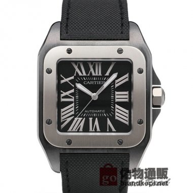 CARTIER カルティエ時計 サントス100 カーボン【W2020010】 Santos 100 Carbon【W20200