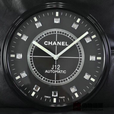 ☆CHANEL シャネル壁掛け時計 展示用掛け時計で安価な電波掛時計 インテリア＆キッチン のお洒落な掛け時計 上品☆GZ052