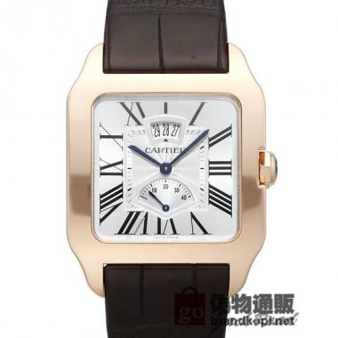 CARTIER カルティエ時計 サントス デュモン カレンダー&パワーリザーブ【W2020067】 Santos Du