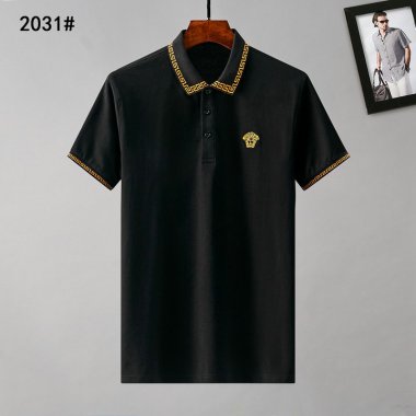 人気ブランド ポロシャツ メンズ 半袖 ビジネス 折り襟 Tシャツ polo027