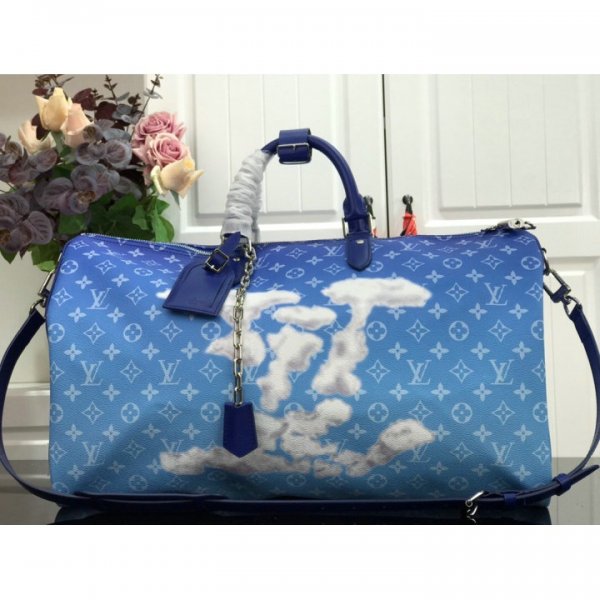 ルイヴィトン バッグ LOUIS VUITTON キーホルダー50バンド LV KEEPALL 50 BANDOULIERE M45428LT