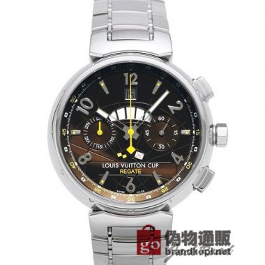 LOUIS VUITTON ルイ・ヴィトン時計 タンブール ルイヴィトンカップ レガッタ フライバッククロノ【Q1021】 T