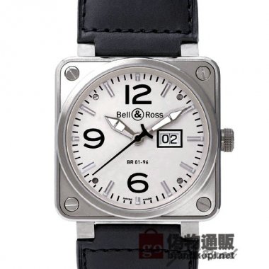 BELL＆ROSS ベル＆ロス 時計 BR01-96 メーターデイト【BR01-96W-CA】 BR01-96 Big Dat