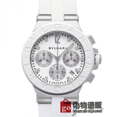BVLGARI ブルガリ ディアゴノ 40mm クロノグラフ【DG40WSWVDCH/11】 Diagono 40mm Aut