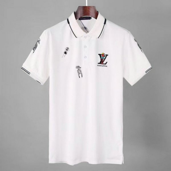 人気ブランド ポロシャツ メンズ 半袖 ビジネス 折り襟 Tシャツ polo077