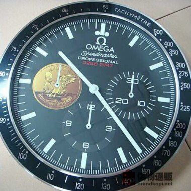☆OMEGA オメガ 壁掛け時計 展示用掛け時計で安価な電波掛時計 インテリア＆キッチン のお洒落な掛け時計 上品☆GZ043