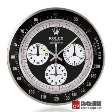 ☆ROLEX ロレックス 壁掛け時計 展示用掛け時計で安価な電波掛時計 インテリア＆キッチン のお洒落な掛け時計 上品☆GZ029