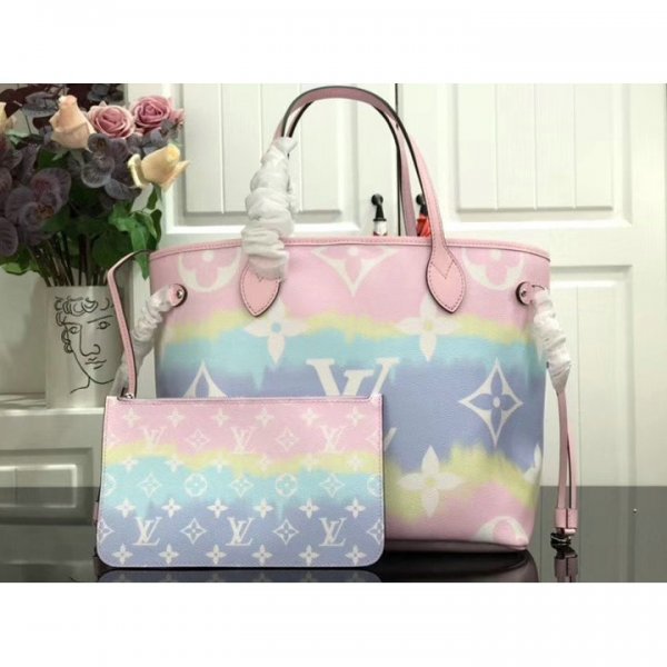 ルイヴィトン バッグ LOUIS VUITTON エスカールネバーフルMM LV ESCALE NEVERFULL MM M45128