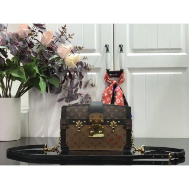 ルイヴィトン バッグ LOUIS VUITTON スーツケースクラッチ LV TRUNK CLUTCH M43596
