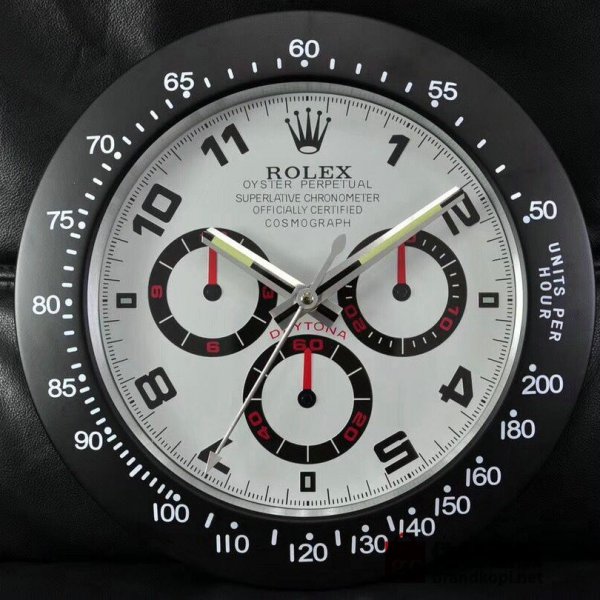 ☆ROLEX ロレックス 壁掛け時計 展示用掛け時計で安価な電波掛時計 インテリア＆キッチン のお洒落な掛け時計 上品☆GZ005