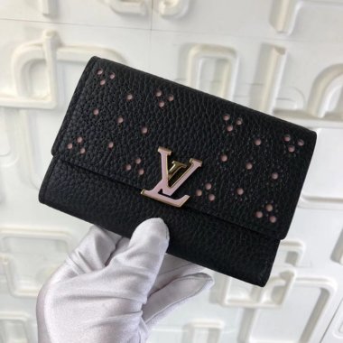 ルイヴィトン財布 Louis Vuitton LV PORTEFEUILLE COMPACT CAPUCINESポルチーユコンパクトカプチーノ 財布 M62564
