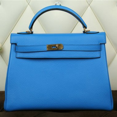 HERMES エルメス ケリーバッグ 人気！2WAY ショルダーバッグ HERMES Kelly ケリーバッグ レザー ゴールド金具Kelly021