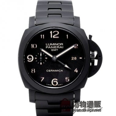 PANERAI パネライ ルミノール 1950 3デイズ GMT トゥットネロ【PAM00438】 Luminor 1950
