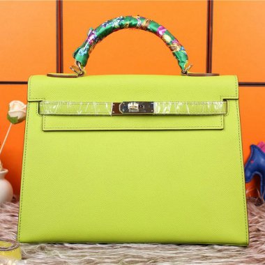 HERMES エルメス ケリーバッグ 人気！2WAY ショルダーバッグ HERMES Kelly ケリーバッグ レザー ゴールド金具Kelly033