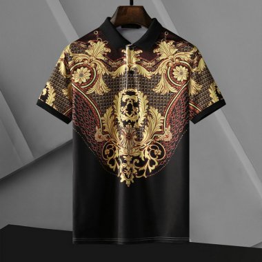 人気ブランド ポロシャツ メンズ 半袖 ビジネス 折り襟 Tシャツ polo014