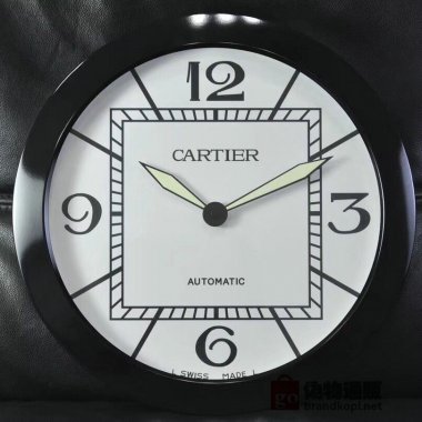 ☆CARTIER カルティエ 壁掛け時計 展示用掛け時計で安価な電波掛時計 インテリア＆キッチン のお洒落な掛け時計 上品☆GZ048