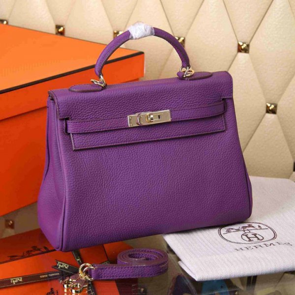 HERMES エルメス ケリーバッグ 人気！2WAY ショルダーバッグ HERMES Kelly ケリーバッグ レザー ゴールド金具Kelly008