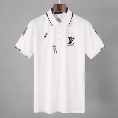 人気ブランド ポロシャツ メンズ 半袖 ビジネス 折り襟 Tシャツ polo077