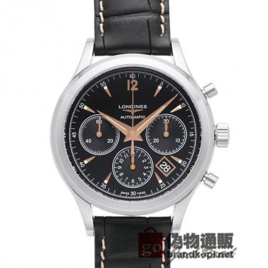 LONGINES ロンジン時計 ヘリテージ コレクション コラムホイール クロノグラフ【L2.750.4.56.0】 Heri