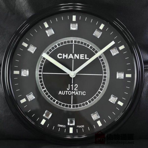 ☆CHANEL シャネル壁掛け時計 展示用掛け時計で安価な電波掛時計 インテリア＆キッチン のお洒落な掛け時計 上品☆GZ052