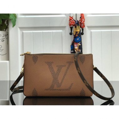 ルイヴィトン バッグ LOUIS VUITTON ダブルジップポ LV DOUBLE ZIP POCHETTE M68574DH