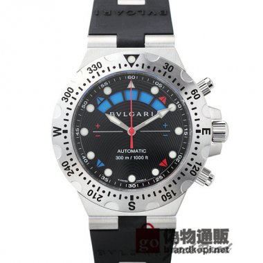 BVLGARI ブルガリ ディアゴノ スクーバ40mm レガッタ フライバッククロノ【SD40BSV/RE】 Diagono