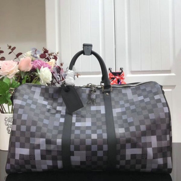 ルイヴィトン バッグ LOUIS VUITTON オールオールバンドÈRE 50 LV KEEPALL BANDOULIÈRE 50 N40080a