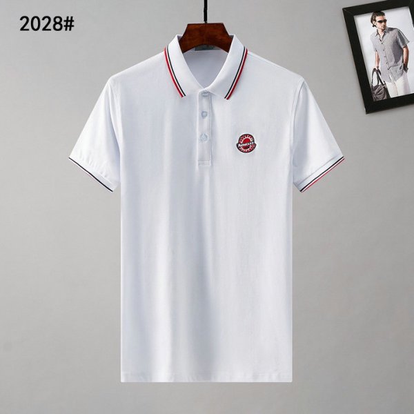 人気ブランド ポロシャツ メンズ 半袖 ビジネス 折り襟 Tシャツ polo013