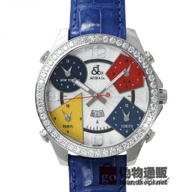 Jacob&co ジェイコブ 5タイムゾーン【JC-1D】 Five Time Zone【JC-1D】