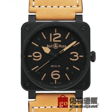 BELL＆ROSS ベル＆ロス 時計 BR03-92 ヘリテージ【BR03-92 HERITAGE-CA】 BR03-92 H