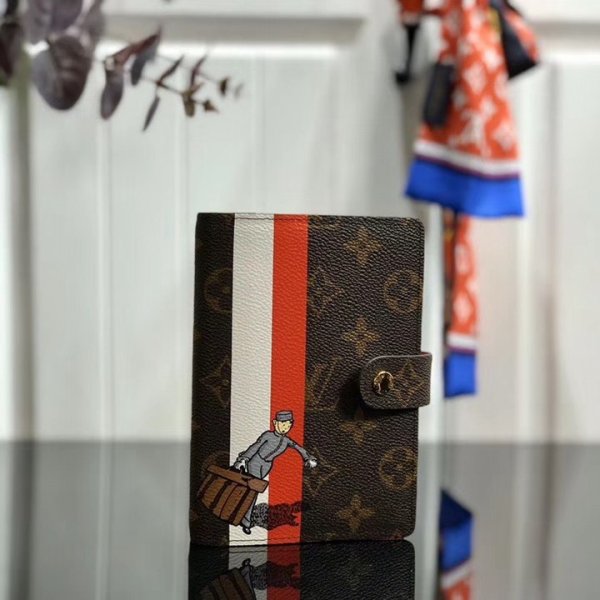 ルイヴィトン財布 Louis Vuitton LV SMALL RING AGENDA COVER 小リングアジェンダカバー 財布 R20005LYb