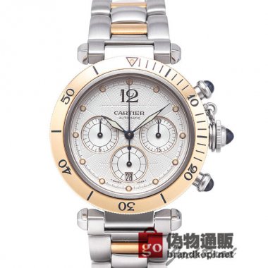 CARTIER カルティエ時計 パシャ 38mm クロノグラフ【W31036T6】 Pasha 38mm Automatic