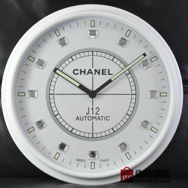 ☆CHANEL シャネル壁掛け時計 展示用掛け時計で安価な電波掛時計 インテリア＆キッチン のお洒落な掛け時計 上品☆GZ054