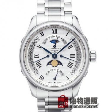 LONGINES ロンジン時計 マスターコレクション レトログラード ムーンフェイズ【L2.739.4.71.6】 Saint