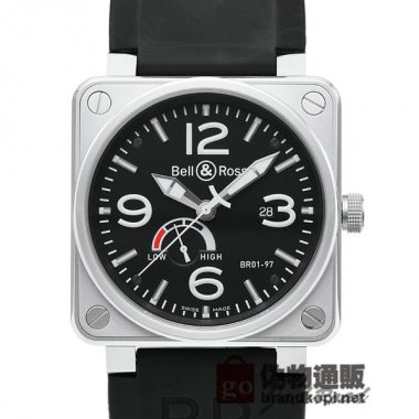 BELL＆ROSS ベル＆ロス 時計 BR01-97 パワーリザーブ【BR01-97B-CA】 BR01-97 Power R