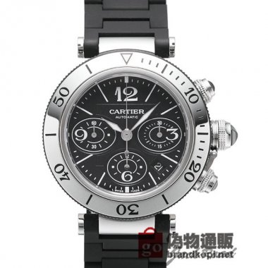 CARTIER カルティエ時計 パシャ シータイマー クロノグラフ【W31088U2】 Pasha Sea-Timer Chr