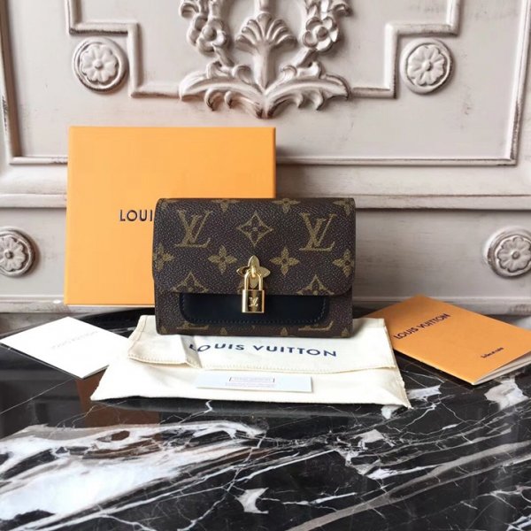 ルイヴィトン財布 Louis Vuitton LV FLOWER COMPACT Walletフラワーコンパクトウォレット 財布 62567CNb