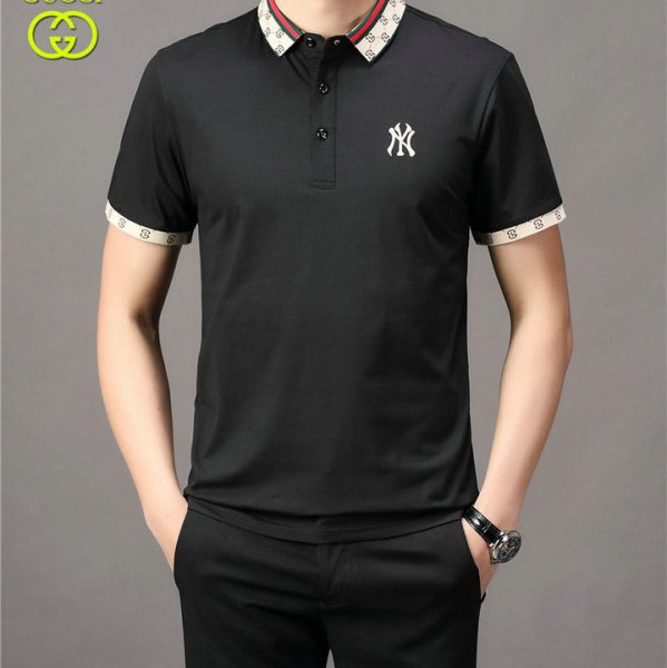 人気ブランド ポロシャツ メンズ 半袖 ビジネス 折り襟 Tシャツ polo035