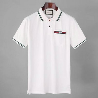 人気ブランド ポロシャツ メンズ 半袖 ビジネス 折り襟 Tシャツ polo019
