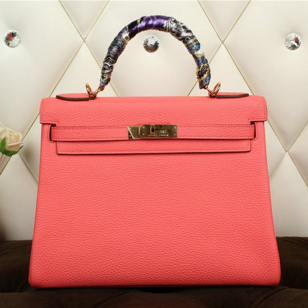 HERMES エルメス ケリーバッグ 人気！2WAY ショルダーバッグ HERMES Kelly ケリーバッグ レザー ゴールド金具Kelly023