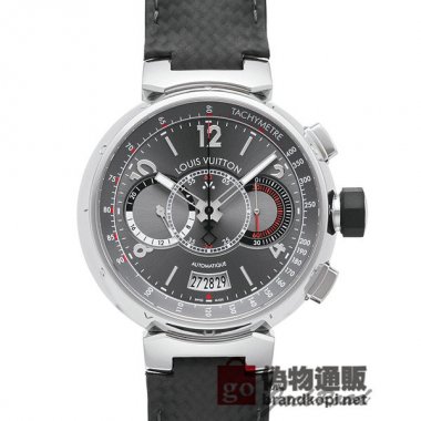 LOUIS VUITTON ルイ・ヴィトン時計 タンブール クロノグラフ ヴォワイヤージュ リミテッド【Q102N0】 Tam