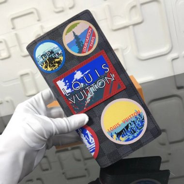 ルイヴィトン Louis Vuitton 二つ折り財布 名刺入れ LV BERAZZA WALLET N60091