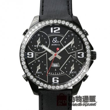 Jacob&co ジェイコブ 5タイムゾーン【JC-2BCD】 Five Time Zone【JC-2BCD】