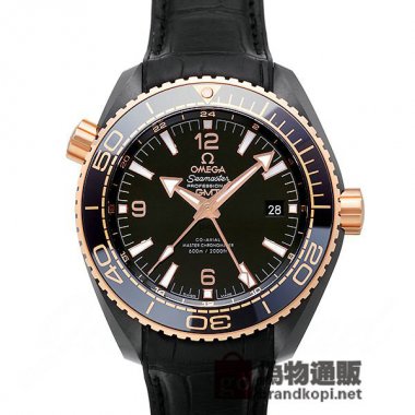 OMEGA オメガ シーマスター 600 プラネットオーシャン GMT コーアクシャル マスタークロノメーター ディープブラッ